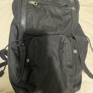 Black Men's Backpack